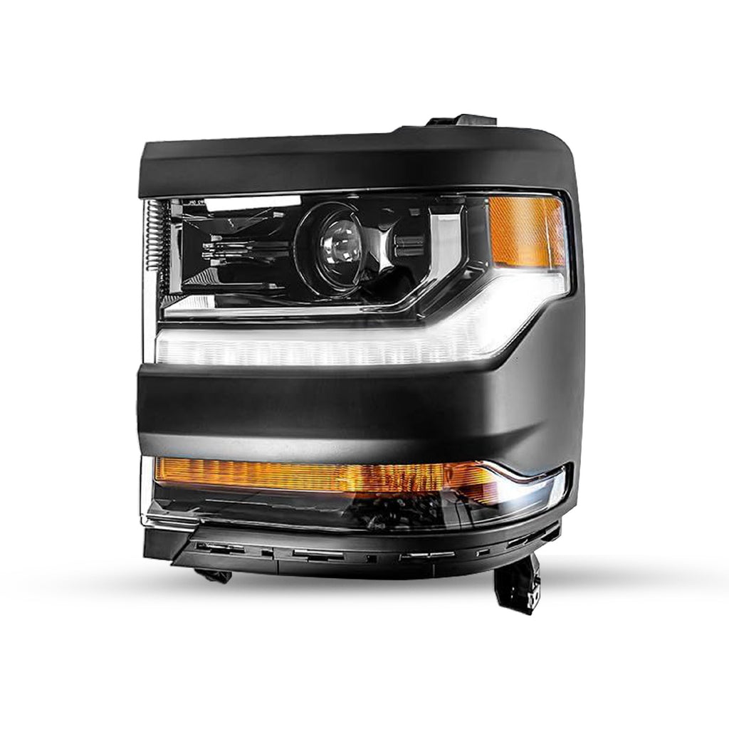 HID/Xenon Headlight For 2016-2018 Chevy Silverado 1500 Driver Side