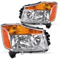 For 2004-2015 Nissan Titan / 2005-2007 Nissan Armada Headlights Assembly Lamps