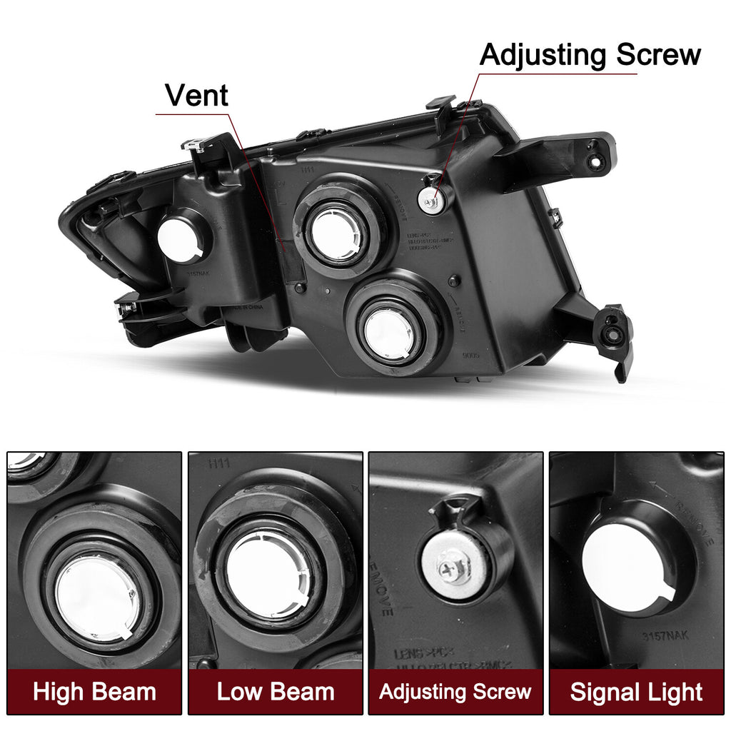 For 2007-2010 Ford Edge SE SEL Left Driver Side Headlight Lamp LH