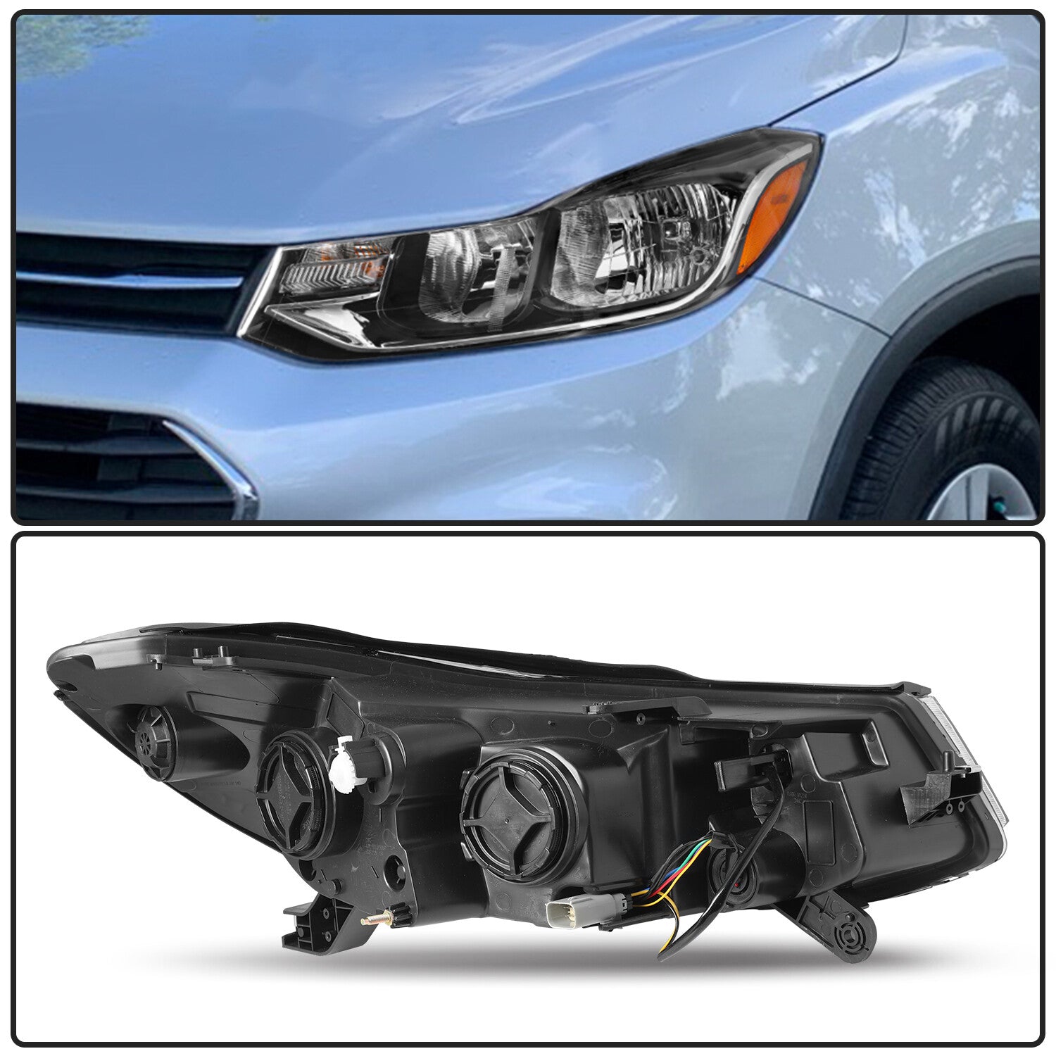 Headlight For 2017-2022 Chevrolet Trax Halogen Factory Assembly Headlamp LS/LT