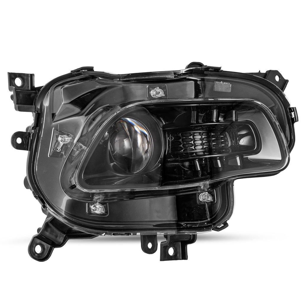 For 2014-2018 Jeep Cherokee Passenger Side Projector Black Halogen Headlight RH