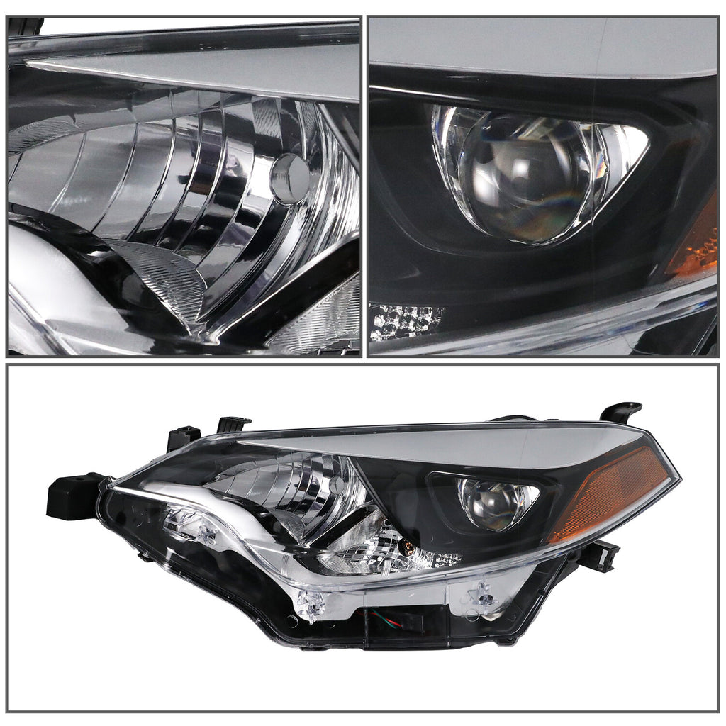 For 2014 2015 2016 Toyota Corolla Sedan 4Dr Left Side Headlight Driver Headlamp