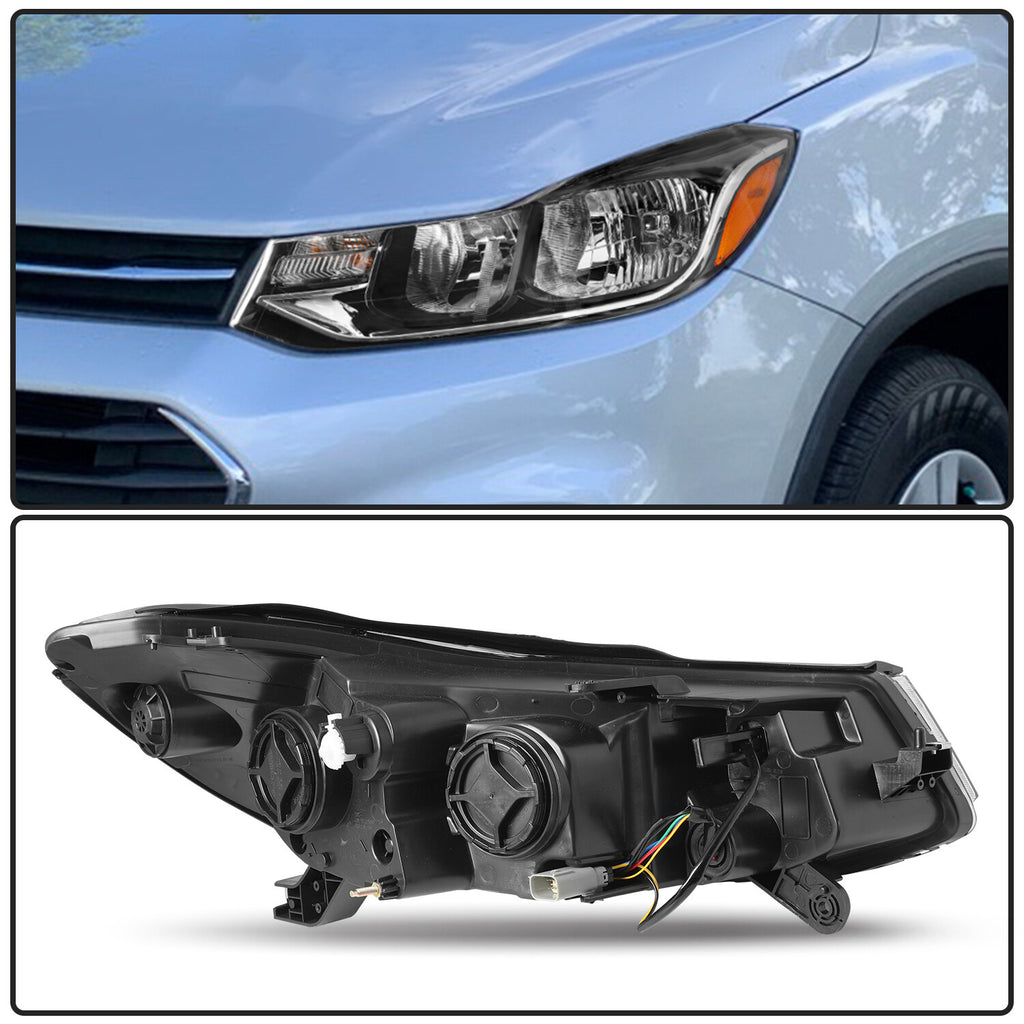 For 2017-2022 Chevrolet Trax Halogen Headlight Driver Left Side Headlamp