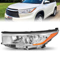 For 2014 2015 2016 Toyota Highlander Left Driver Headlight Assembly Lamp