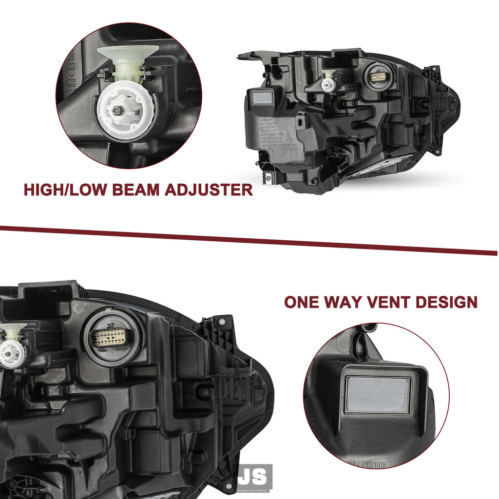 For 2021-2024 Ford Bronco Sport w/ LED Signature Projector Headlights LH+RH Pair