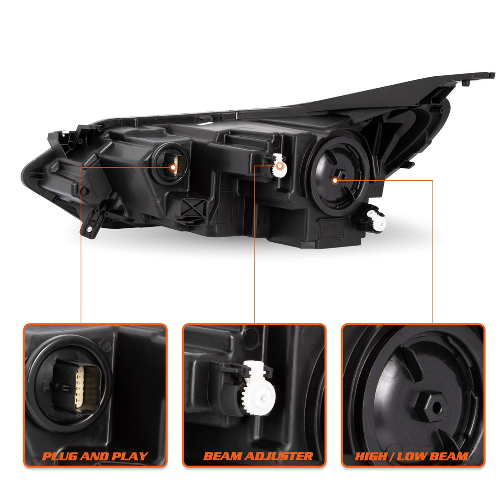 For 2018-2020 Chevy Equinox Factory Halogen LED DRL Passenger Side Headlight