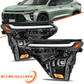 FULL LED Projector Headlights For 2024-2025 Chevy Trax LT/2RS/Activ Left+Right