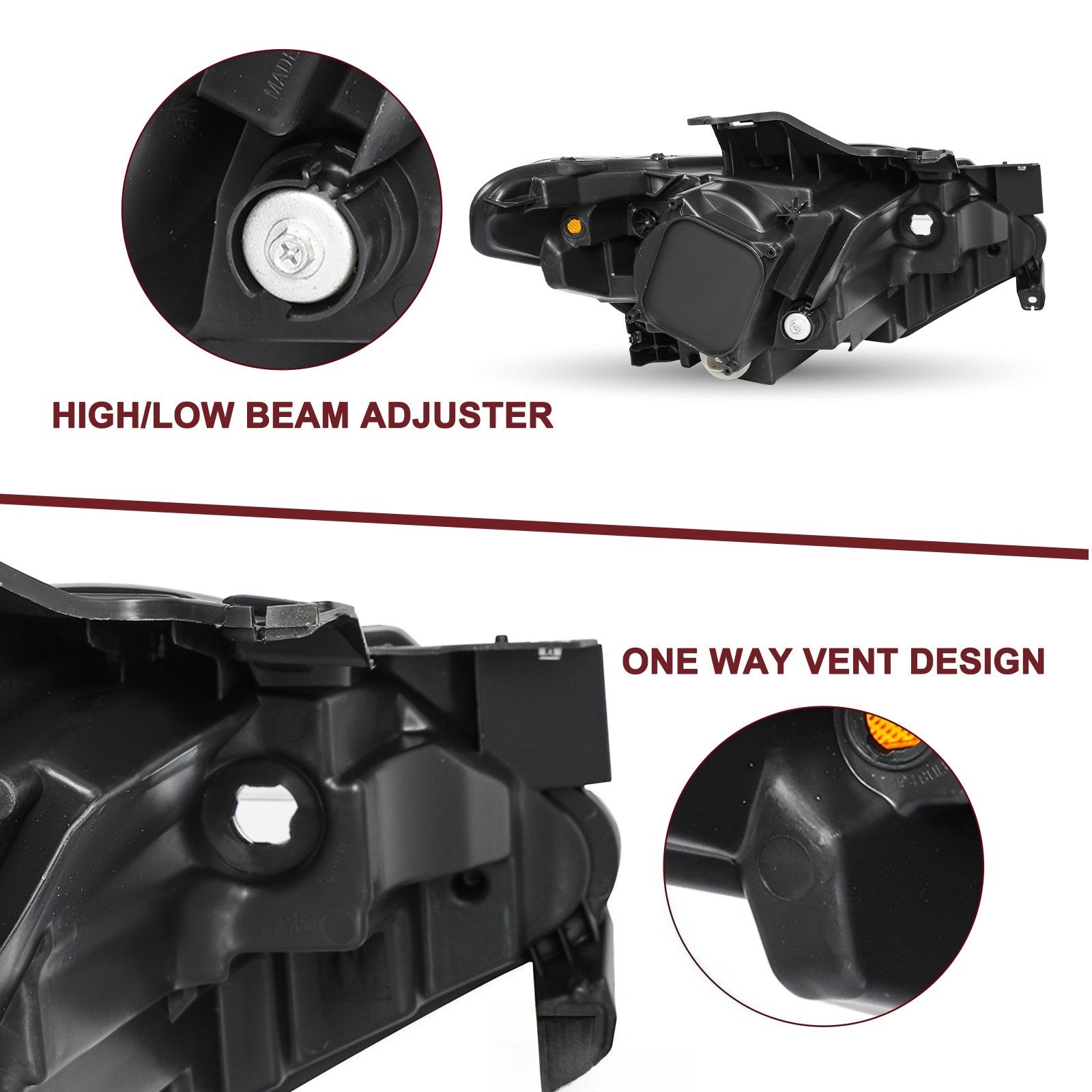 [FULL LED] For 2018-2021 Chevy Traverse Driver Side Headlight Assembly LH