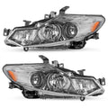 For 2009-2014 Nissan Murano Halogen Headlights Assembly Headlamps Left+Right