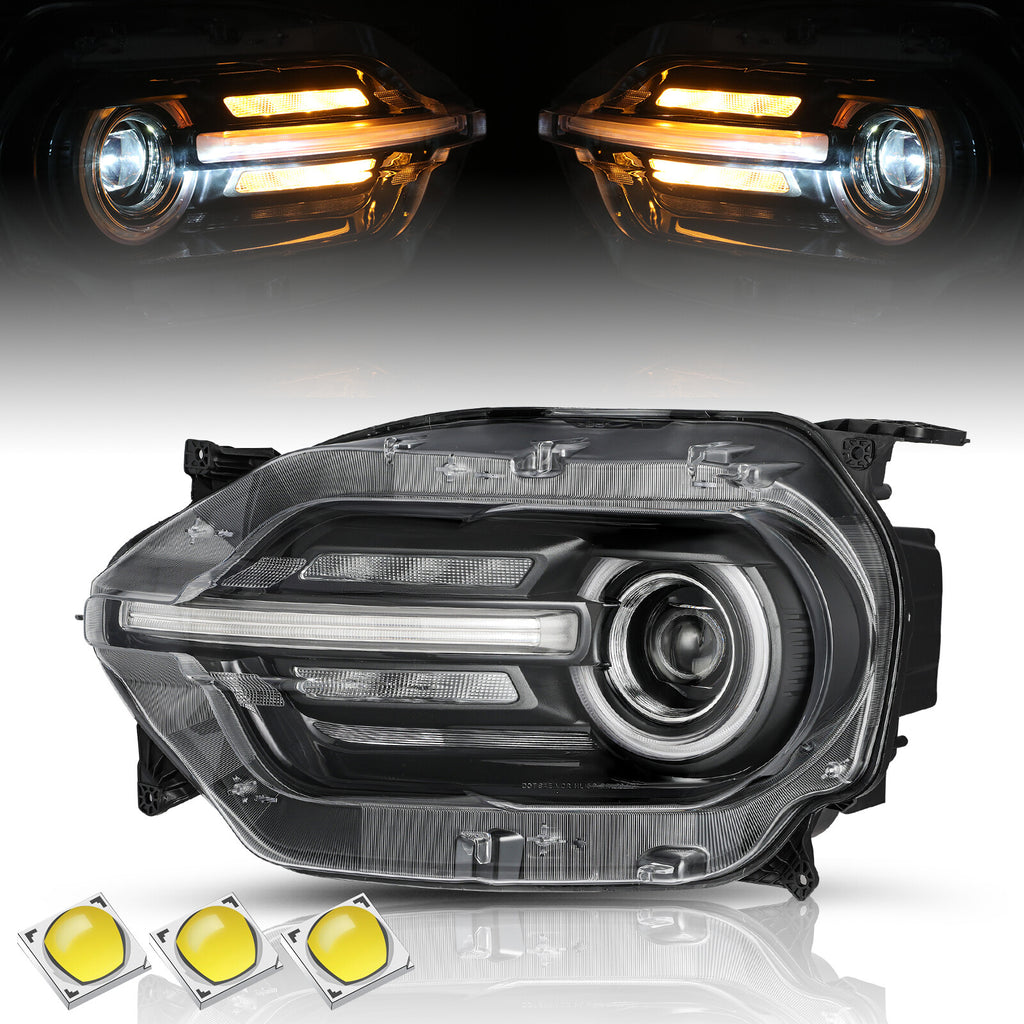 For 2021-2024 Ford Bronco Sport w/ LED Signature Projector Driver Headlights LH