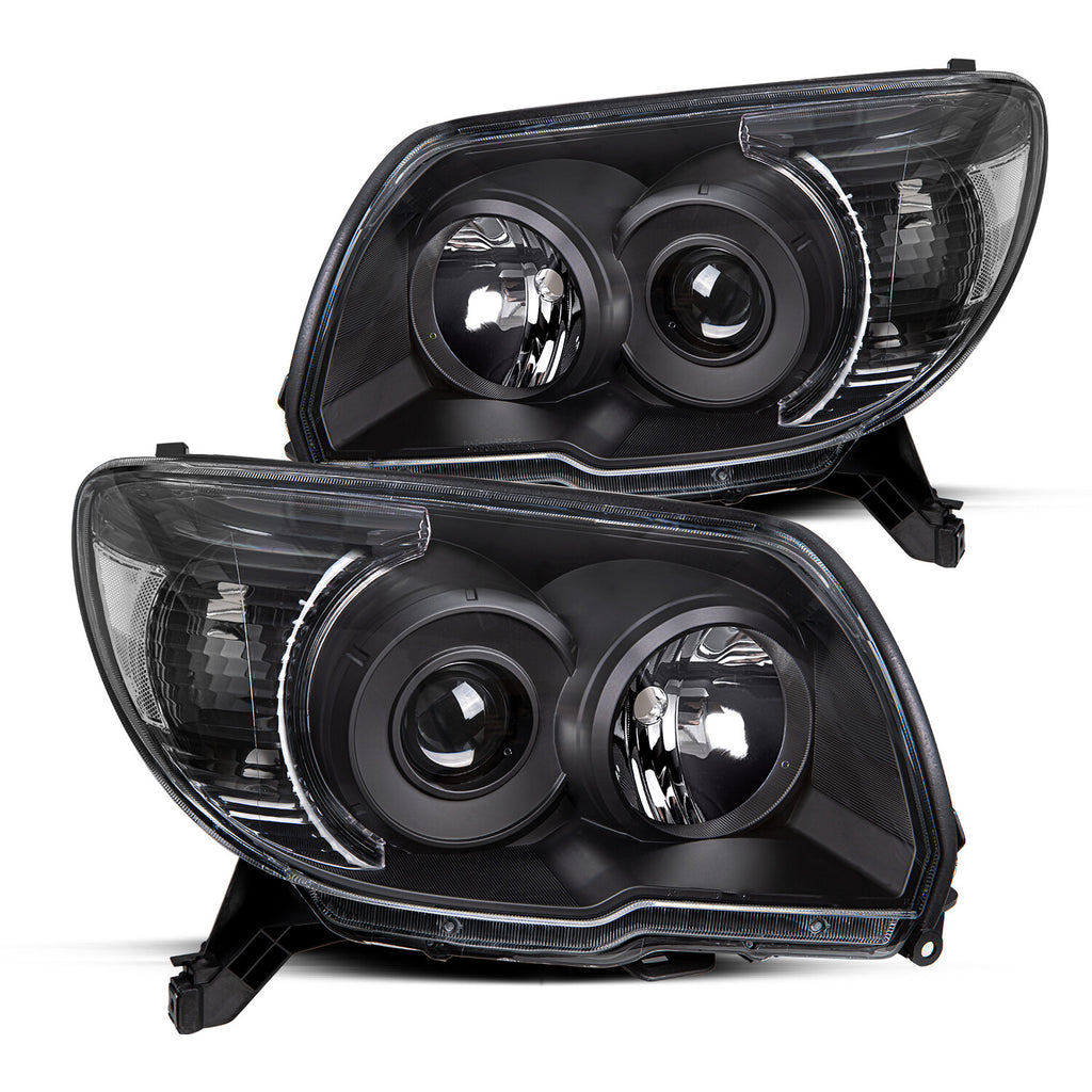 For 2006-2009 Toyota 4Runner Headlights Assembly Headlamps LH+RH Set Pair