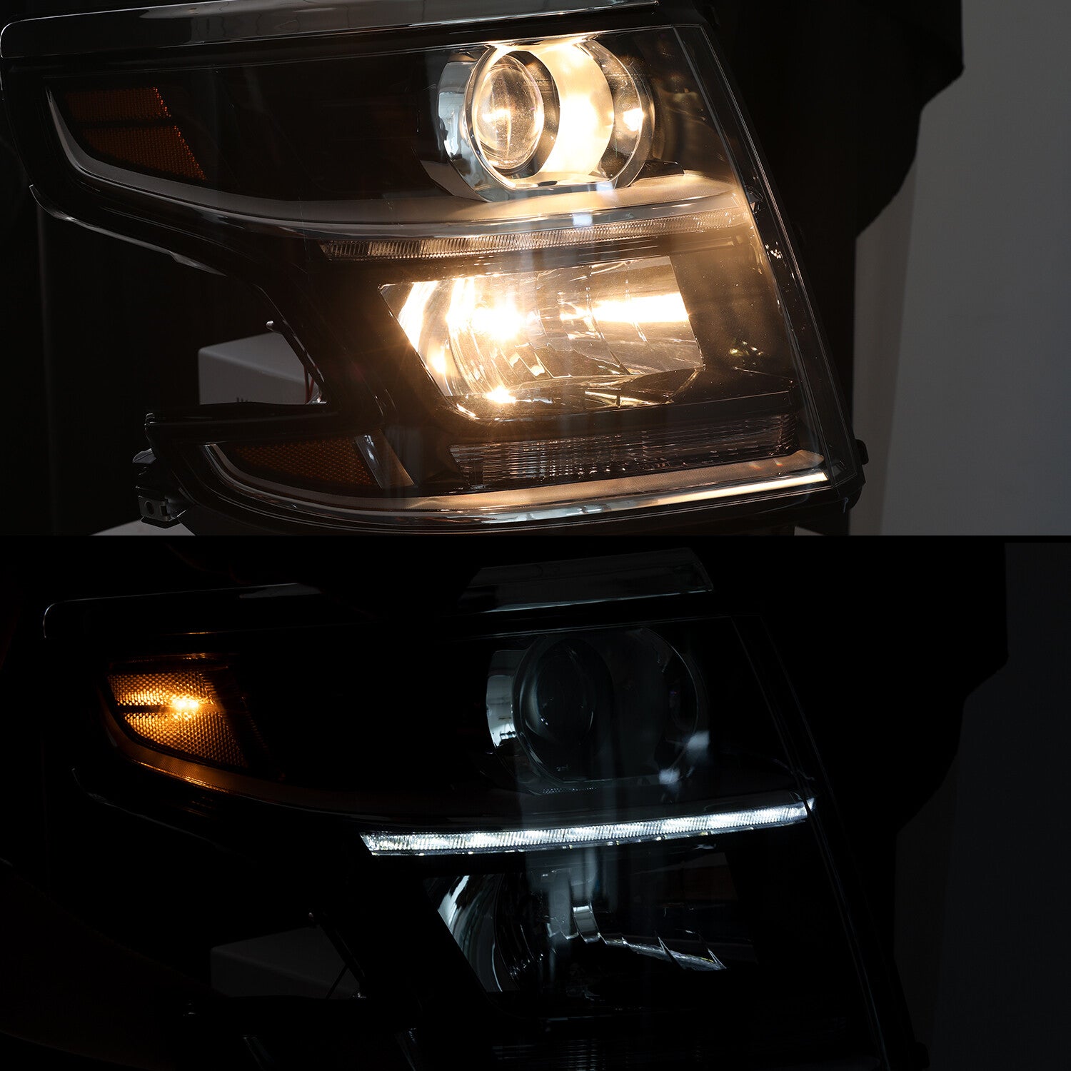 For 2015-2020 Chevy Tahoe Suburban Headlight Passenger Right w/ bulb 15-20