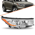 For 2014 2015 2016 Toyota Highlander Right Passenger RH Lamp Assembly Headlight