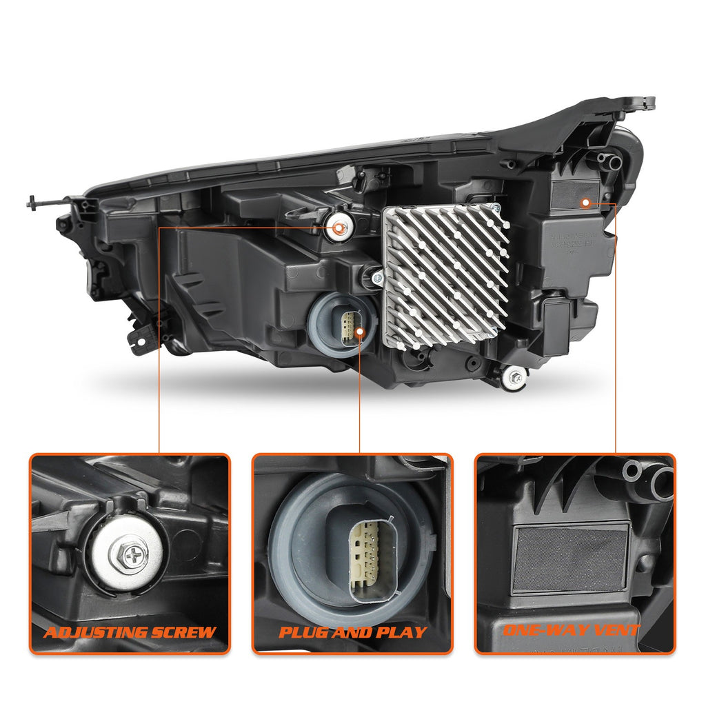 For 2022-2024 Chevy Equinox LT | RS Full LED Headlight Right Passenger Side