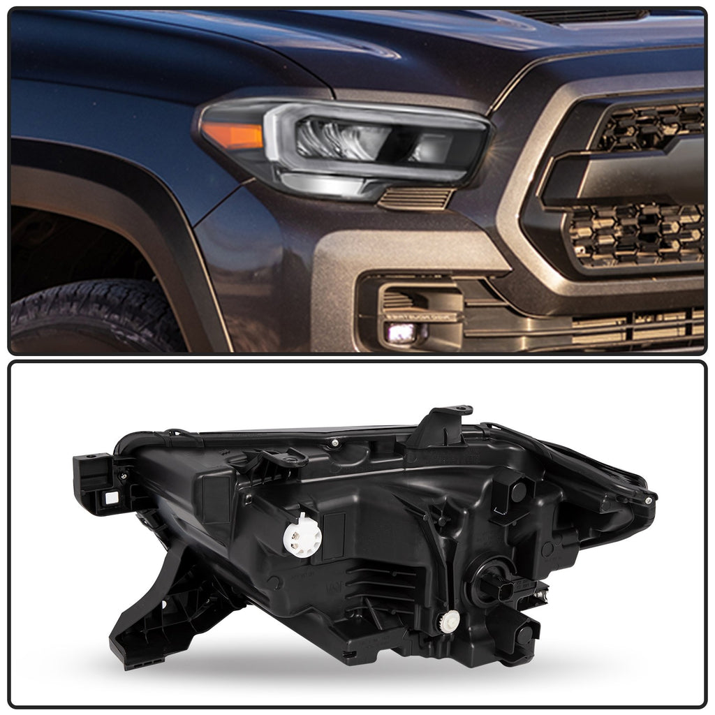 For 2020-2023 Toyota Tacoma Full LED TRD/PRO Headlights Headlamps Pair L+R