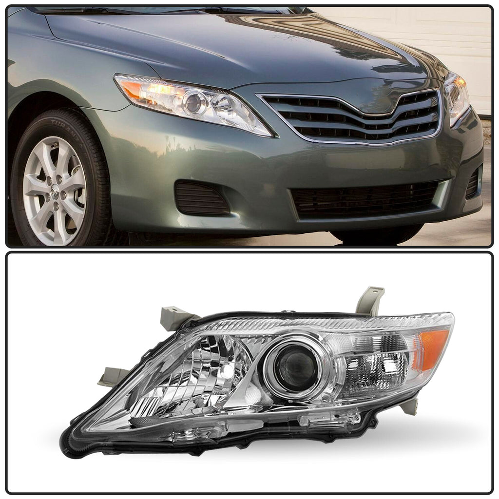 Left&Right Headlight Assembly Reflector For 2010-2011 Toyota Camry Sedan 4-Door