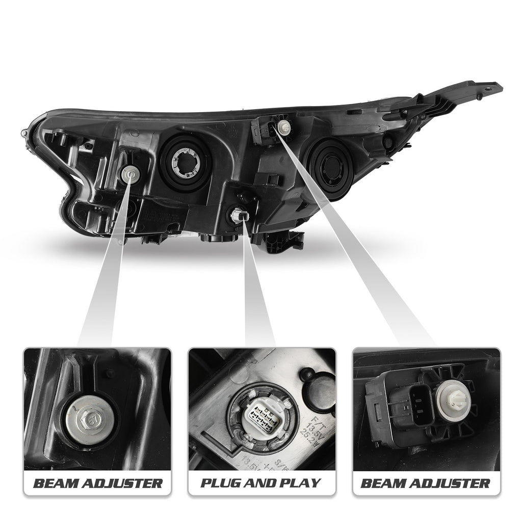 For 17-22 Honda CR-V CRV Halogen W/ LED DRL Right Passenger Headlight RH