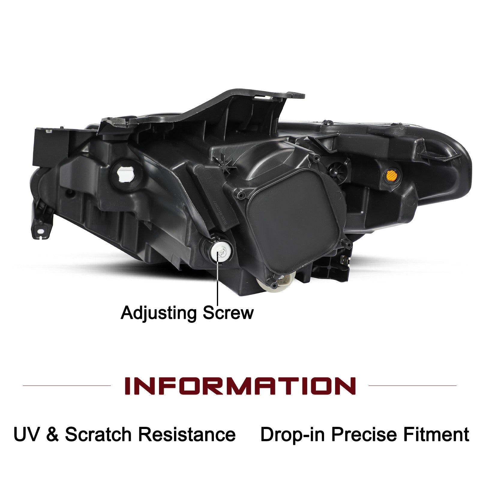 [FULL LED] For 2018-2021 Chevy Traverse Headlights Driver&Passenger Assembly Set