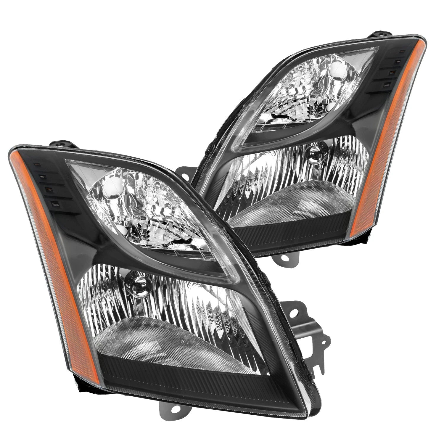 For 2010 2011 2012 Nissan Sentra 2.0L Halogen Headlights Assembly Headlamps Pair