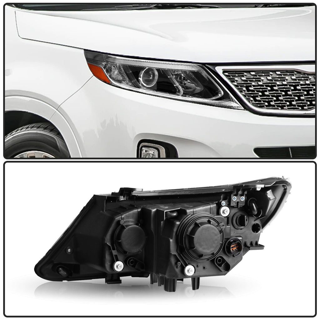 Headlight for 2014 2015 Kia Sorento LX LED DRL Projector Right Passenger Side