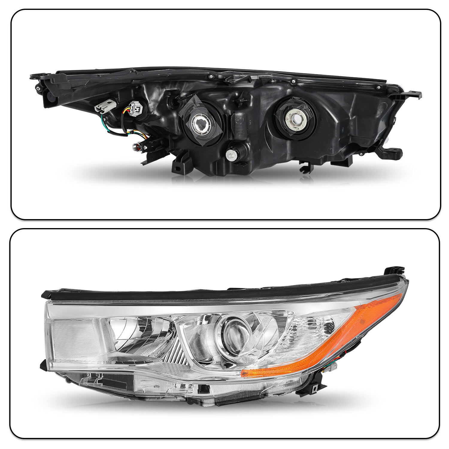 For 2014 2015 2016 Toyota Highlander Left Driver Headlight Assembly Lamp