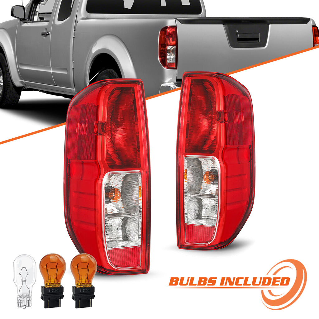 For 2005-2021 Nissan Frontier 09-12 Equator Tail Light Assembly Lamp w/Bulbs L+R