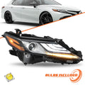 Full LED Passenger Right Headlight Assembly For 2021 2022 2023 Toyota Camry XSE