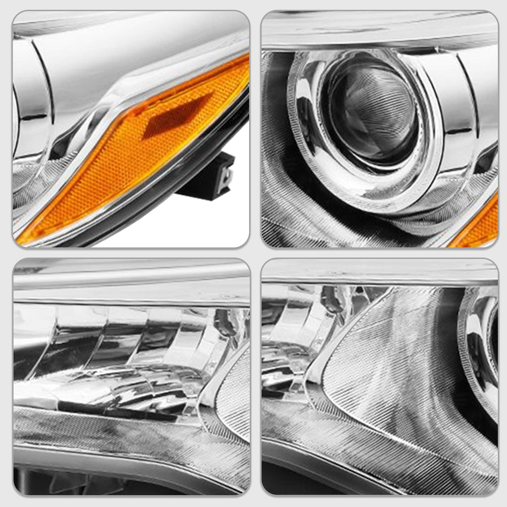 Headlights Headlamp For 2015 2016 2017 Toyota Camry LE SE XLE XSE Projector Pair