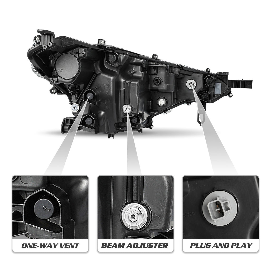 For 2022 2023 Toyota Corolla Cross L LE LED Headlight Assembly Left Driver Side