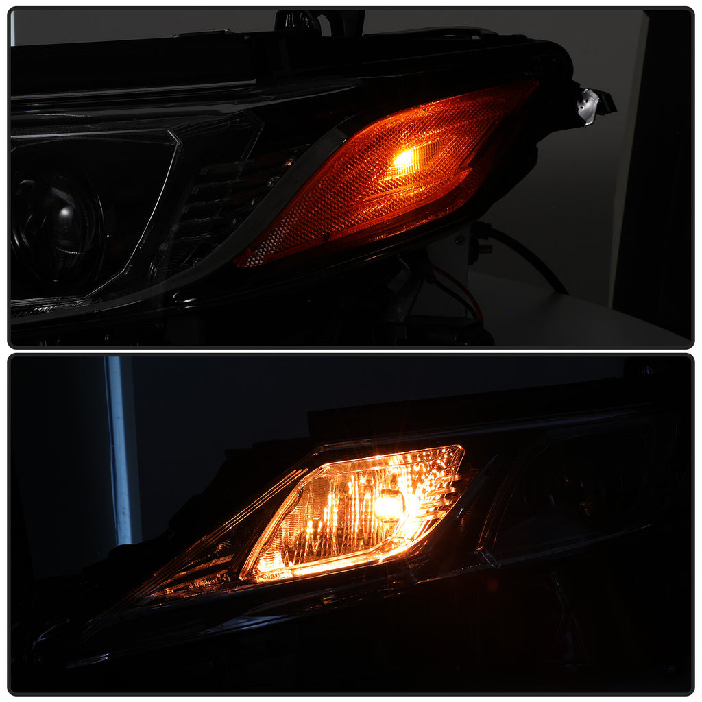 W / LED Projector Headlight for 2018-2023 Toyota Camry L LE SE 18-23 Headlamp