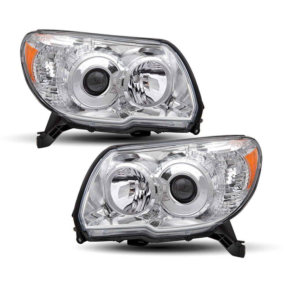 For 2006-2009 Toyota 4Runner Headlights Assembly Headlamps LH+RH Set Pair