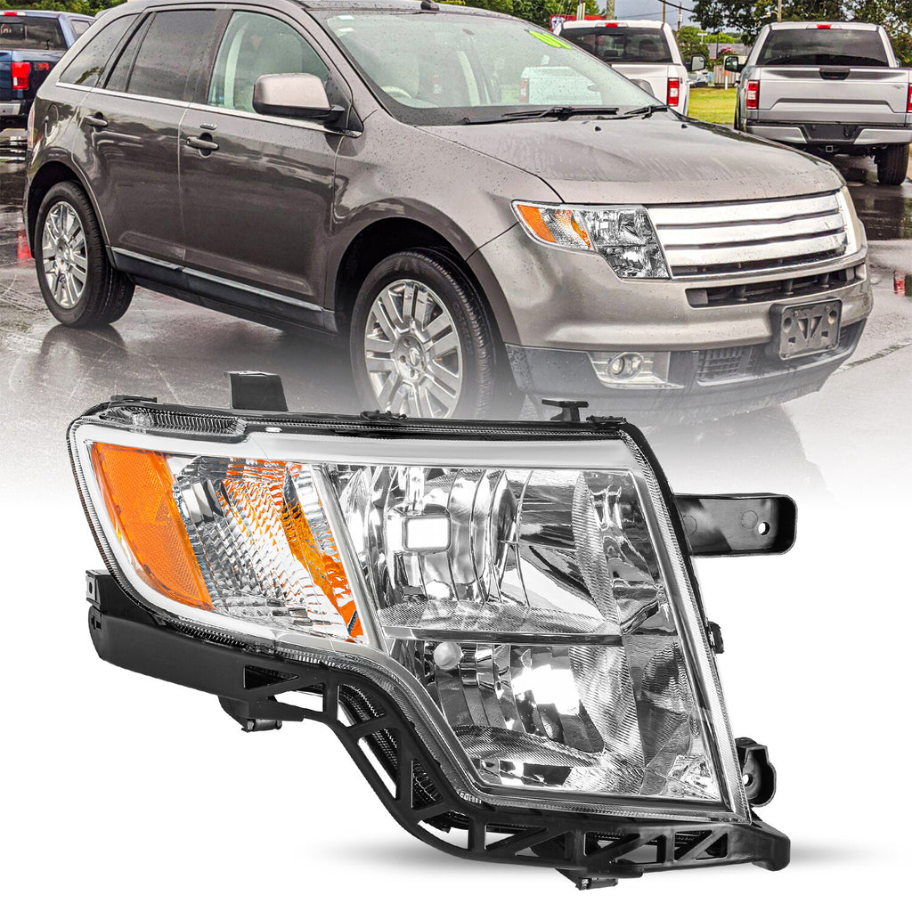 For 2007- 2010 Ford Edge SE SEL Passenger Right Side Headlight Assembly Headlamp