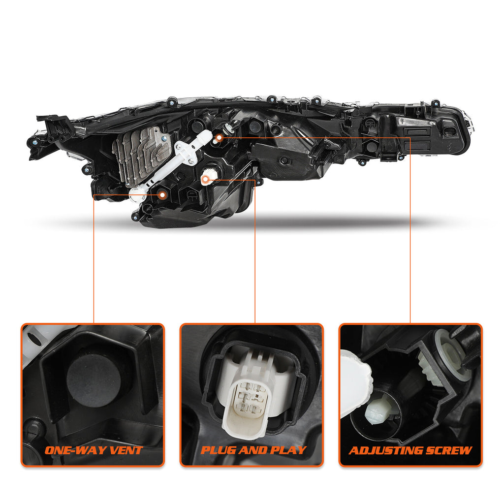 For 2023 2024 Toyota Corolla Hybrid SE XLE XSE Headlight Left Driver Side