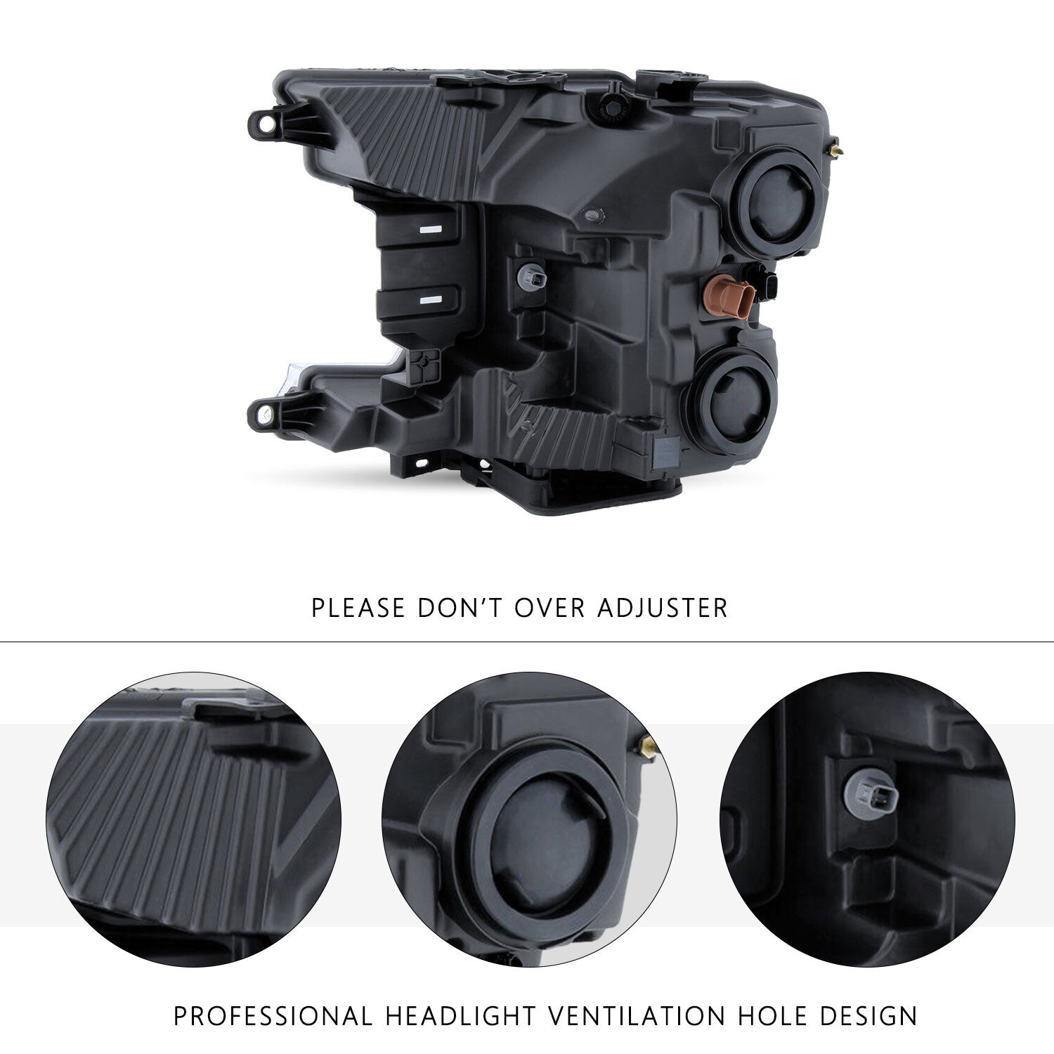 For 2018 2019 2020 Ford F150 Pickup Truck Halogen Passenger Side Headlight Lamp