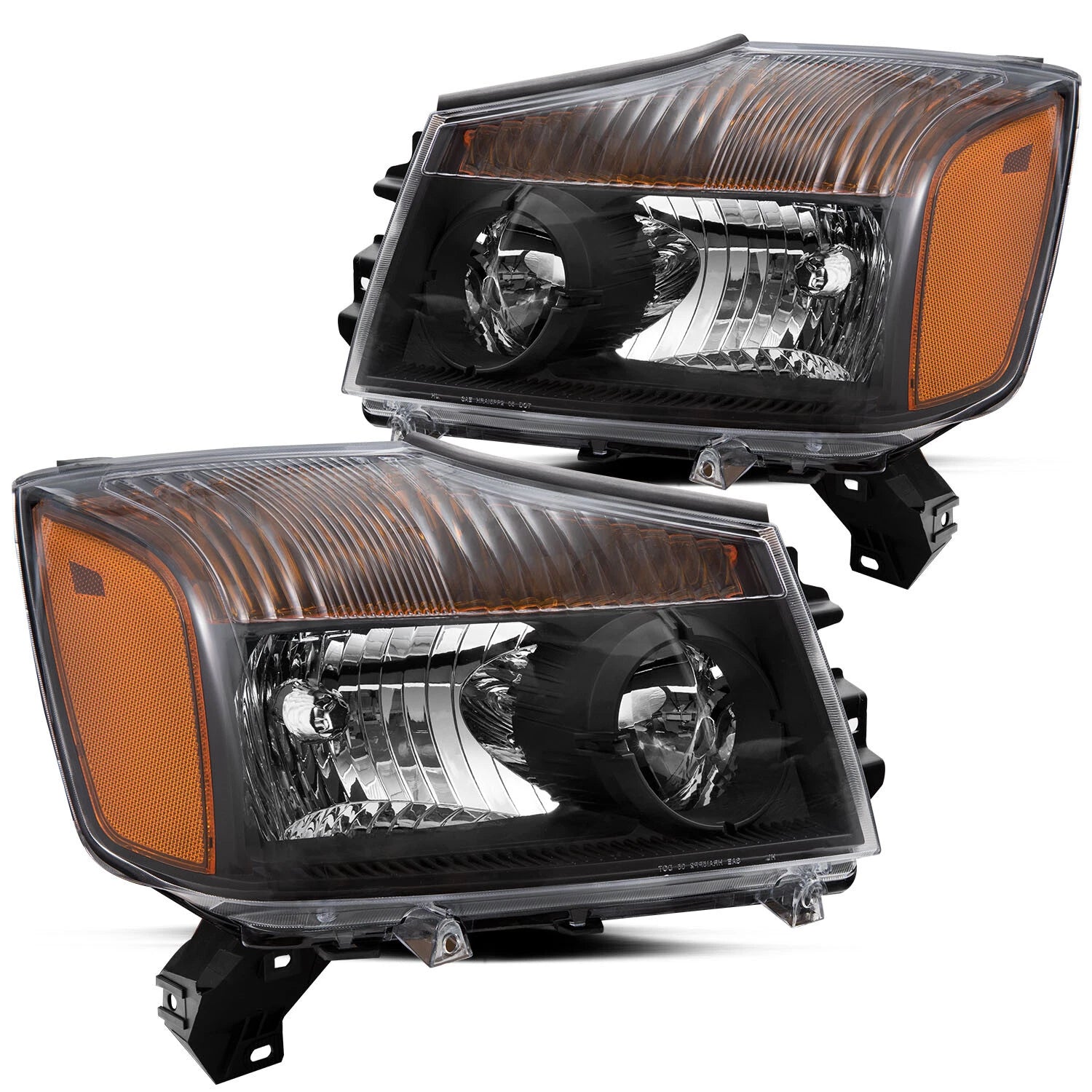 For 2004-2015 Nissan Titan / 2005-2007 Nissan Armada Headlights Assembly Lamps