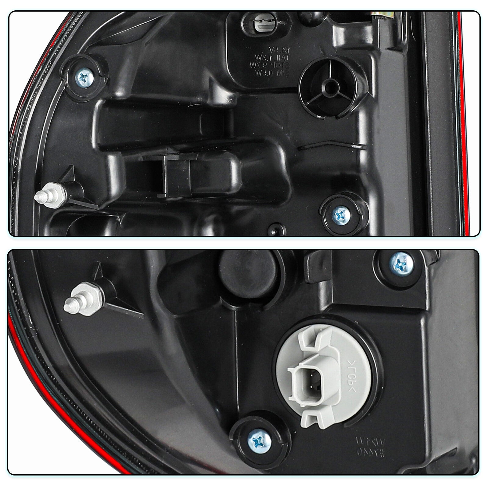 For 2017-2023 Honda Ridgeline OE Style Red Right Passenger Side Tail Brake Light