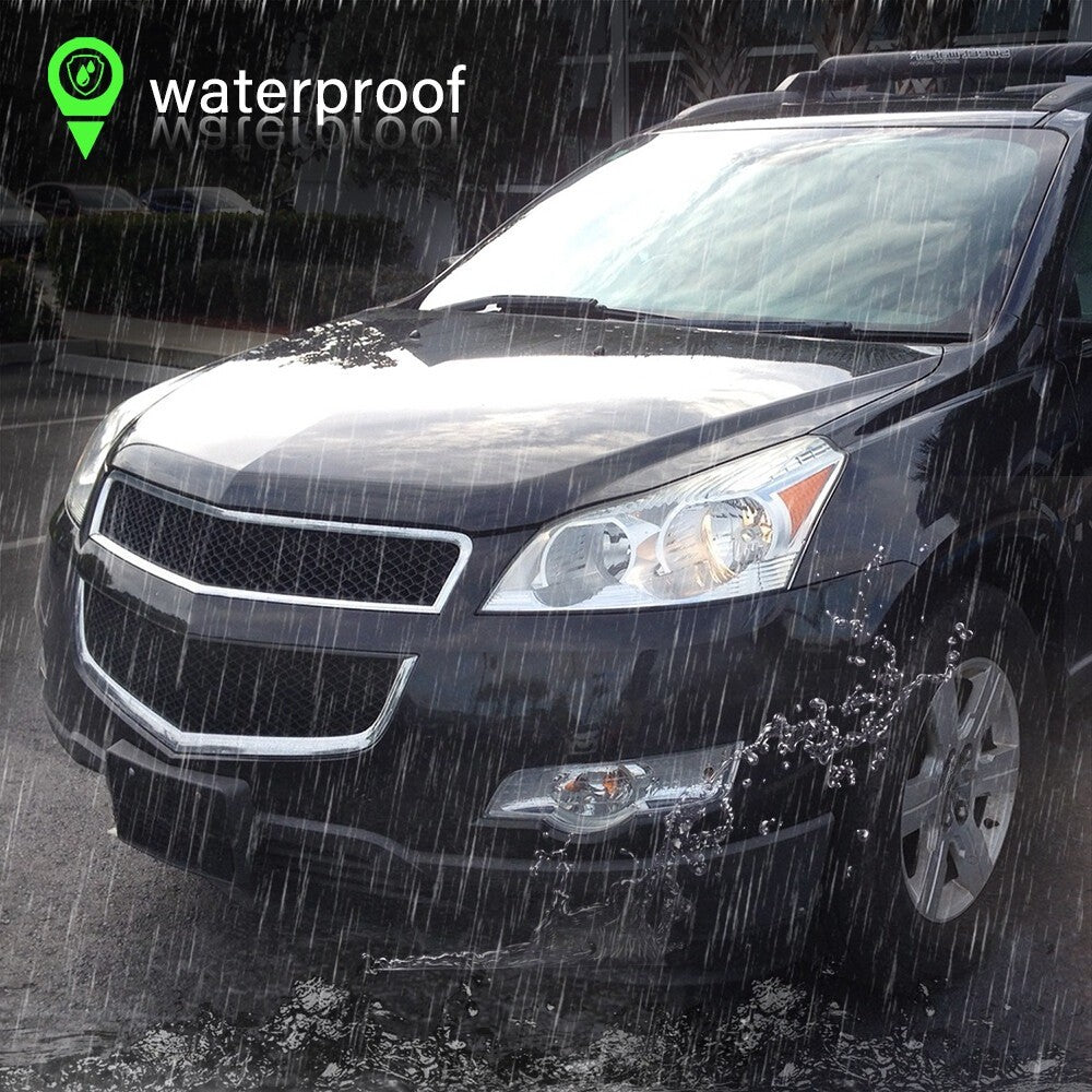 for 2009-2012 Chevy Traverse LS LT Chrome Headlights Headlamps L+R w/ Bulb 09-12