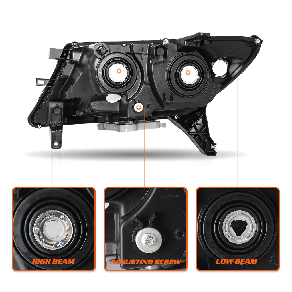 For 2013-2016 Nissan Pathfinder Factory Style Passenger Side Headlight Headlamp