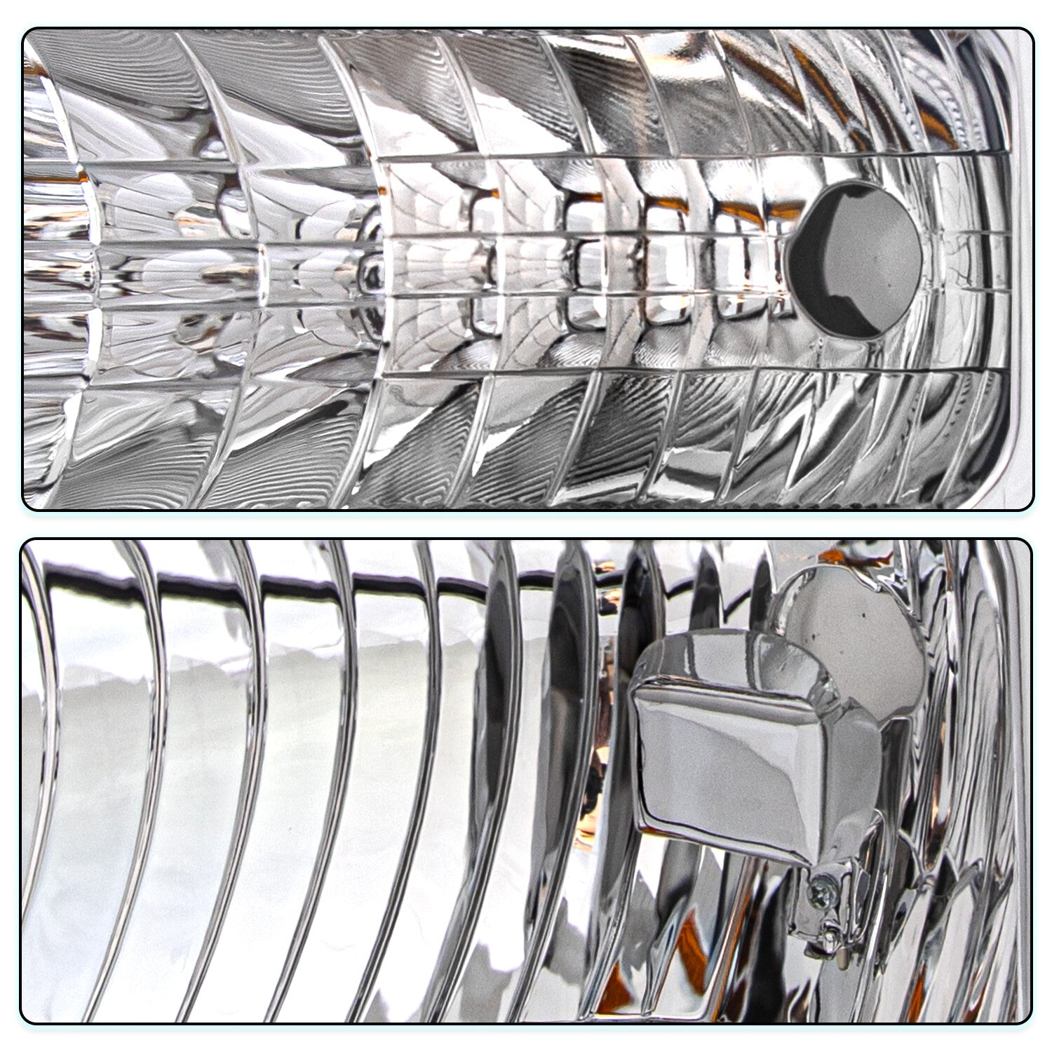 For 2008 -2010 Ford F250 F350 F450 Super Duty Pickup Headlights Lamps Pair LH+RH