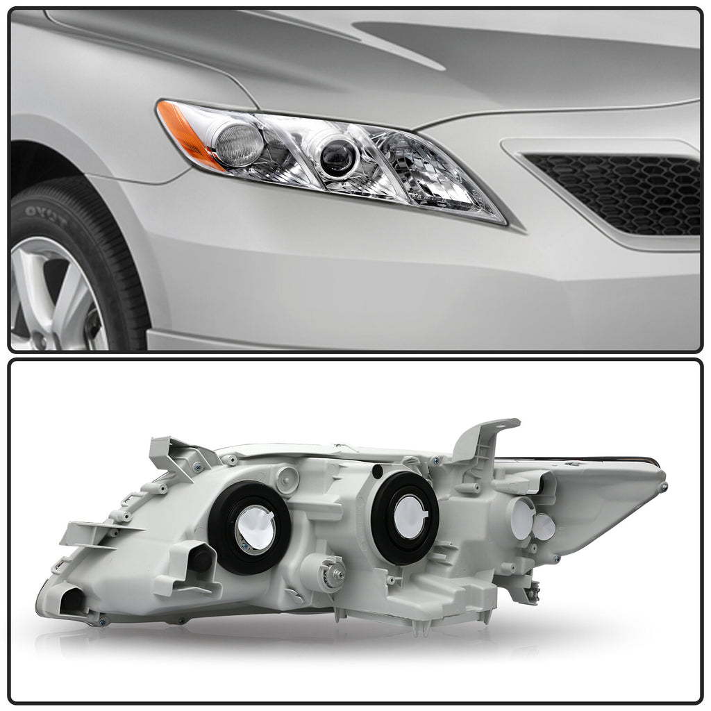 FOR 2007 2008 2009 TOYOTA CAMRY HALOGEN PROJECTOR HEADLIGHT RIGHT/PASSENGER SIDE