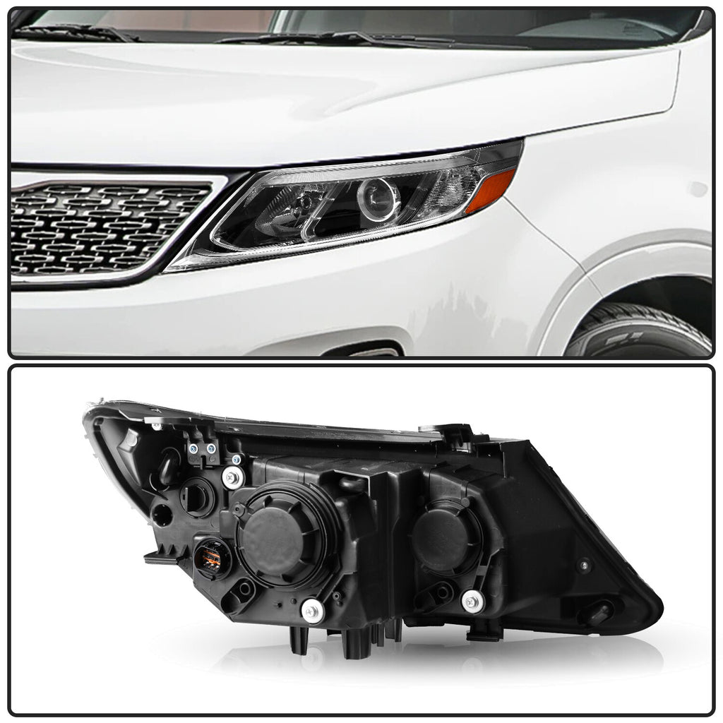 Headlight for 2014 2015 Kia Sorento LX LED DRL Projector Left Driver Side
