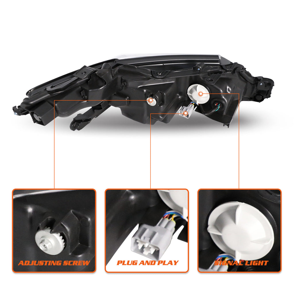 For 2018 2019 2020 Toyota Camry XLE XSE LED Headlight Assembly Driver Left Side