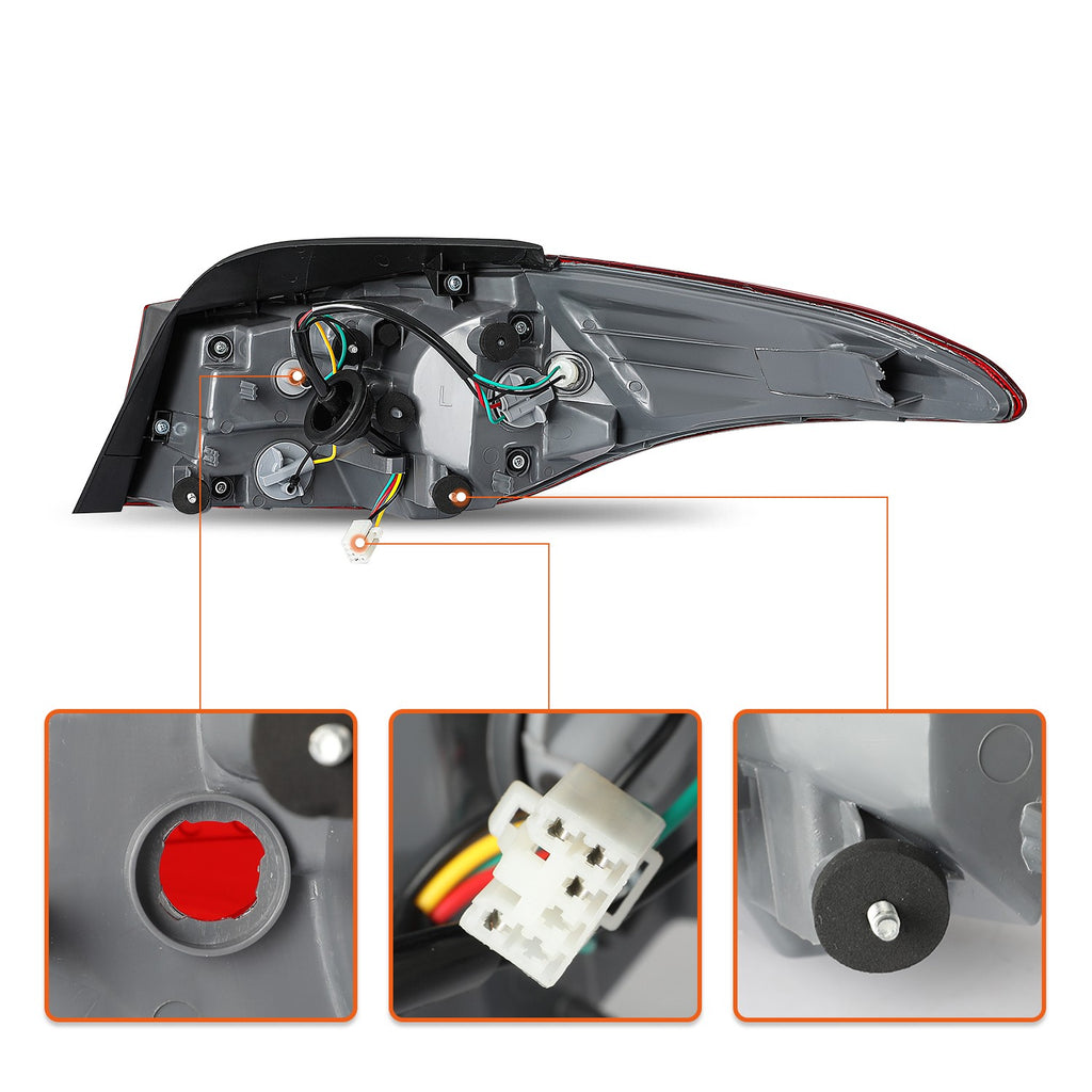 Tail Lights For 2011-2013 Hyundai Elantra Left Right Outer Halogen LEFT&RIGHT