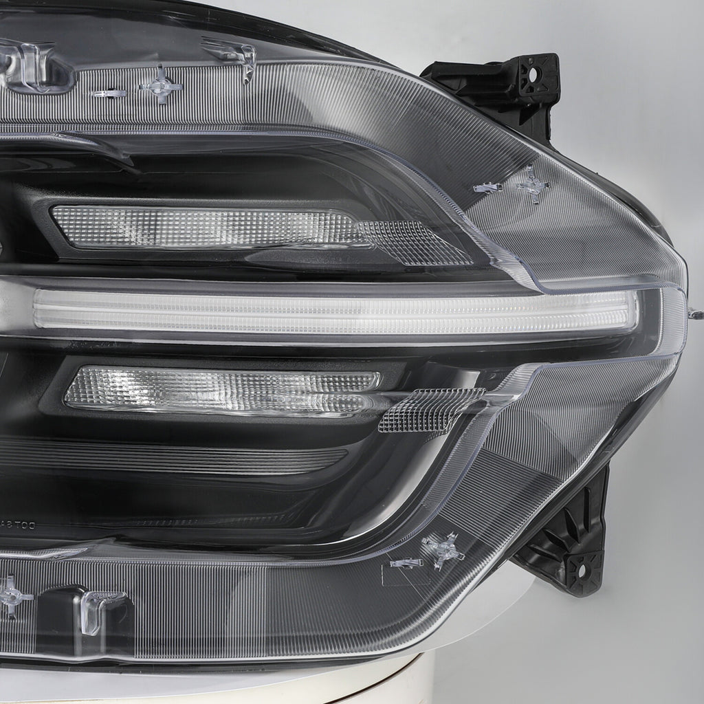 Non-HALO Headlamp For 2021-2024 Ford Bronco Sport FULL LED Chrome Headlight