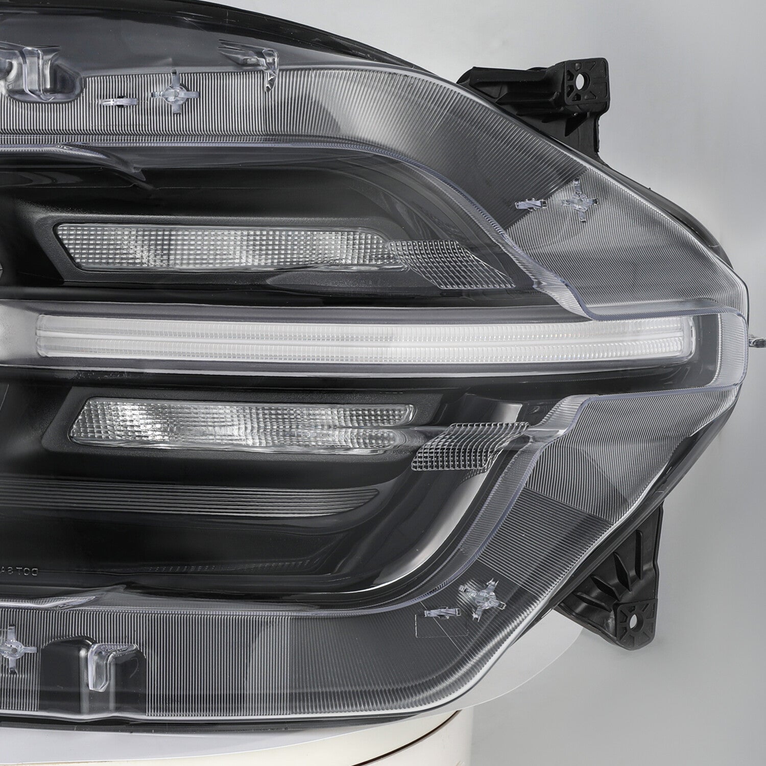 Non-HALO Headlamp For 2021-2024 Ford Bronco Sport FULL LED Chrome Headlight