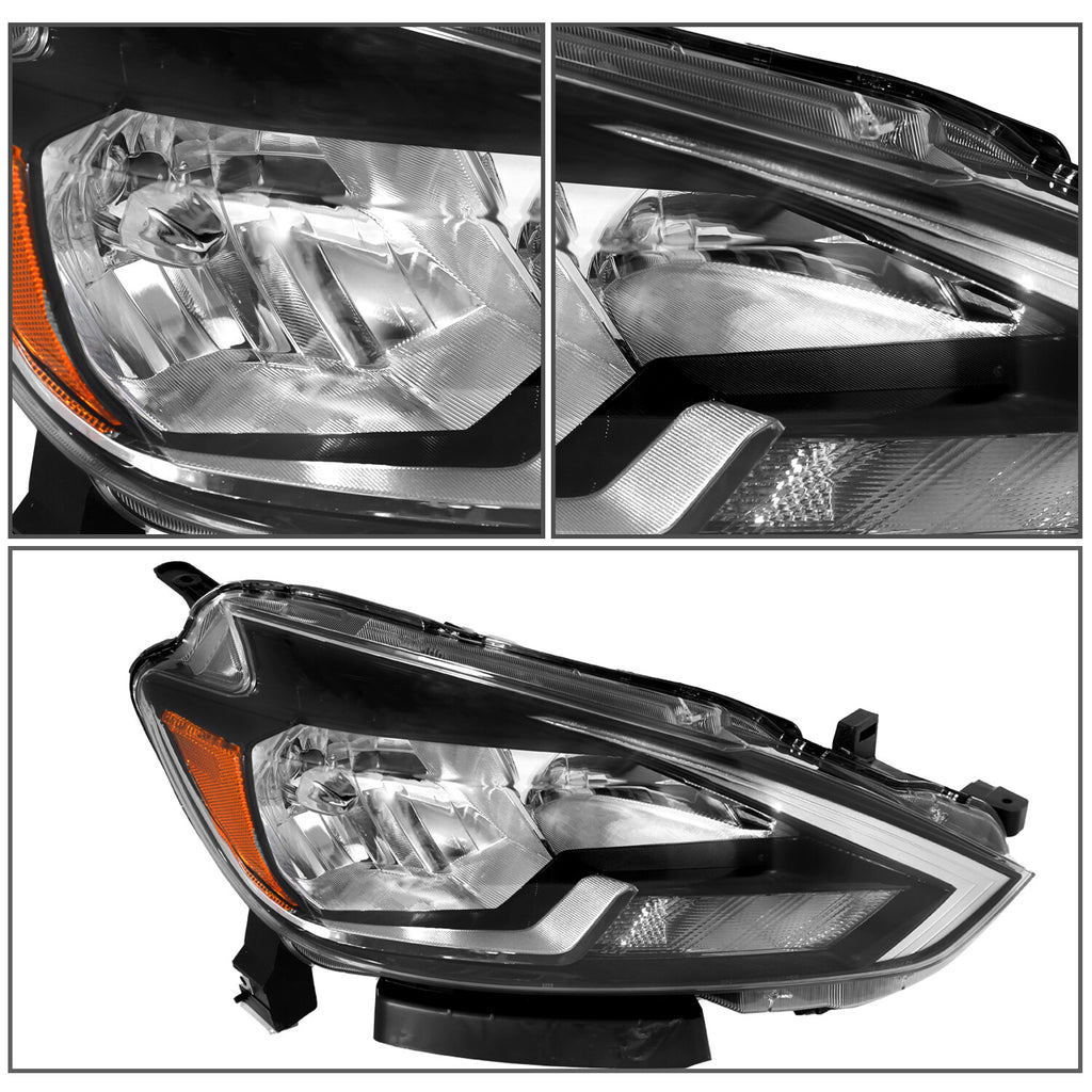 For 2016 2017 2018 2019 Nissan Sentra Sedan Headlight Right Passenger Side Lamp