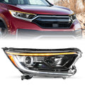 For 17-22 Honda CR-V CRV Halogen W/ LED DRL Right Passenger Headlight RH