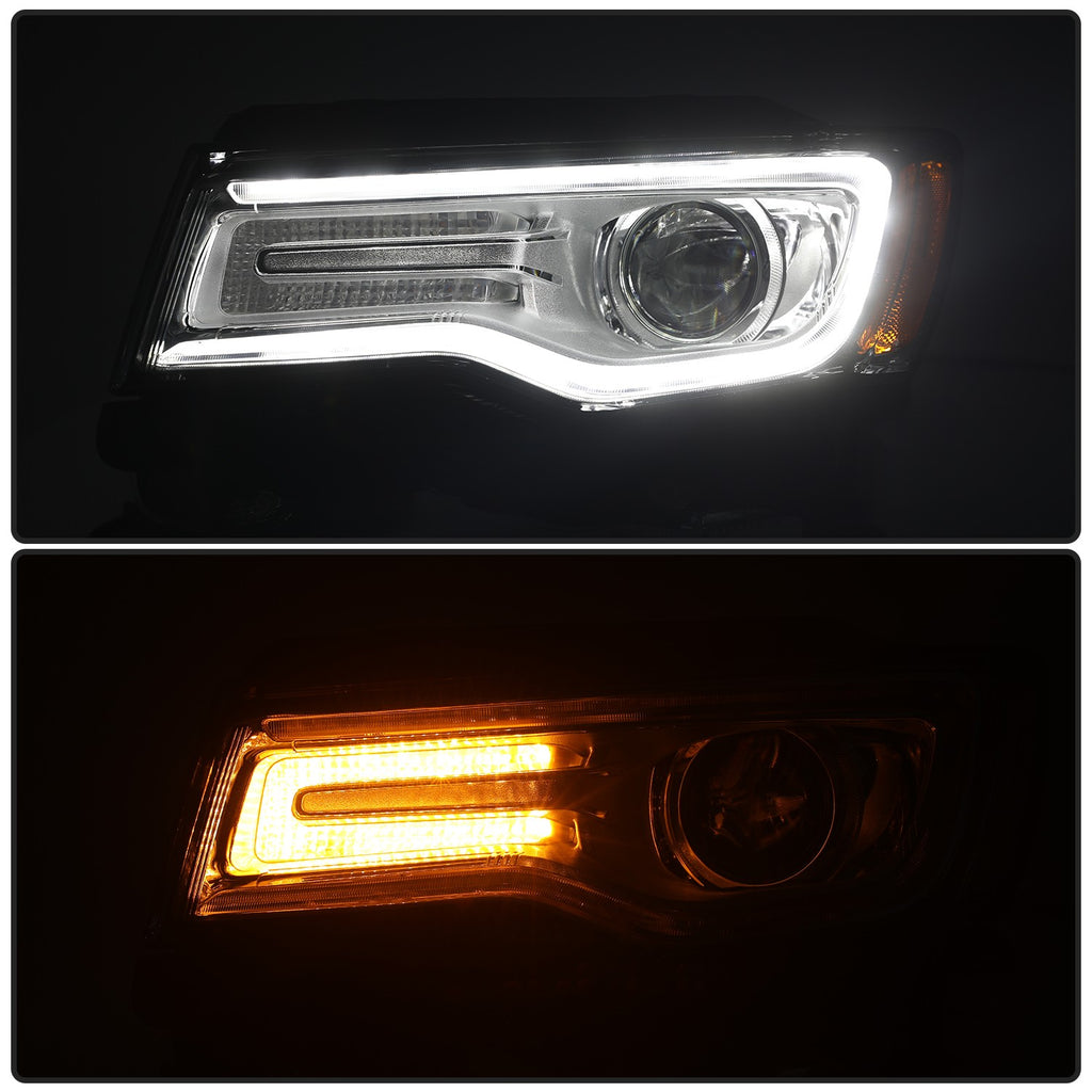 HID Xenon Headlight Assembly For 2017-2021 Jeep Grand Cherokee Driver Left