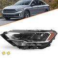 W/Blubs For 2019-2023 Volkswagen Jetta LED Headlight/Lamp [Non-Projector] Left