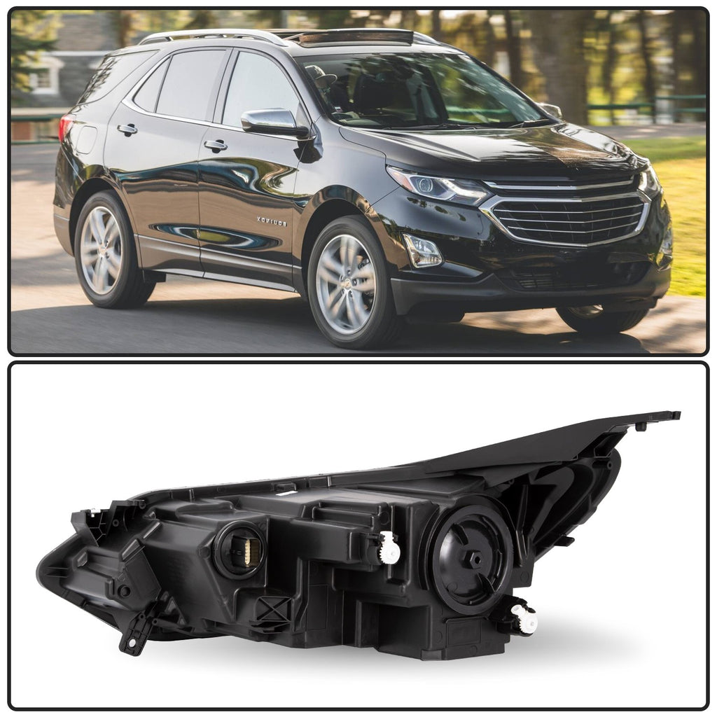 For 2018-2020 Chevy Equinox Factory Halogen LED DRL Passenger Side Headlight